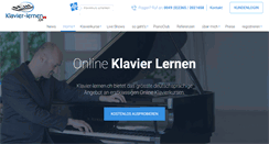 Desktop Screenshot of klavier-lernen.ch