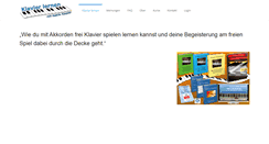 Desktop Screenshot of klavier-lernen.com